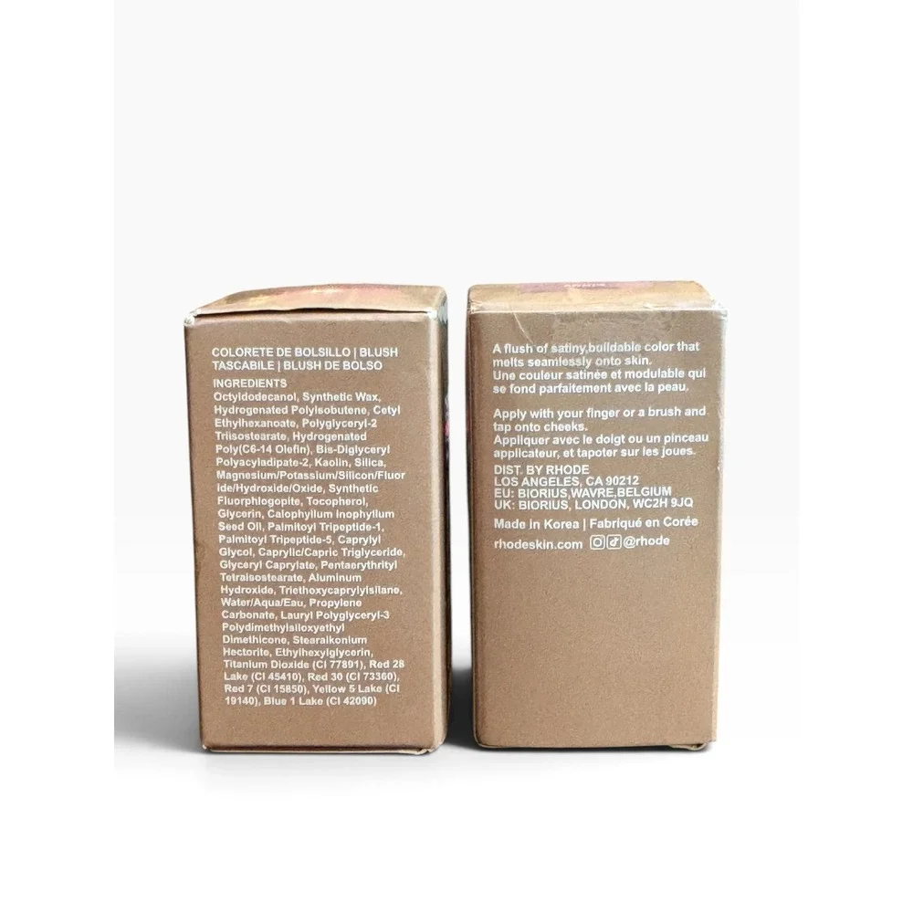 Rhode Pocket Blush Plum Cream Blush Set of 2 New